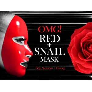 OMG! Red + Snail Mask